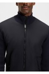 Regular-fit hybrid jacket with Double B monogram