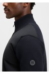 Regular-fit hybrid jacket with Double B monogram