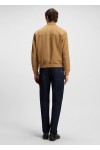 Regular-fit jacket in suede