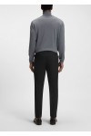 Slim-fit pants in a stretch-cotton Black