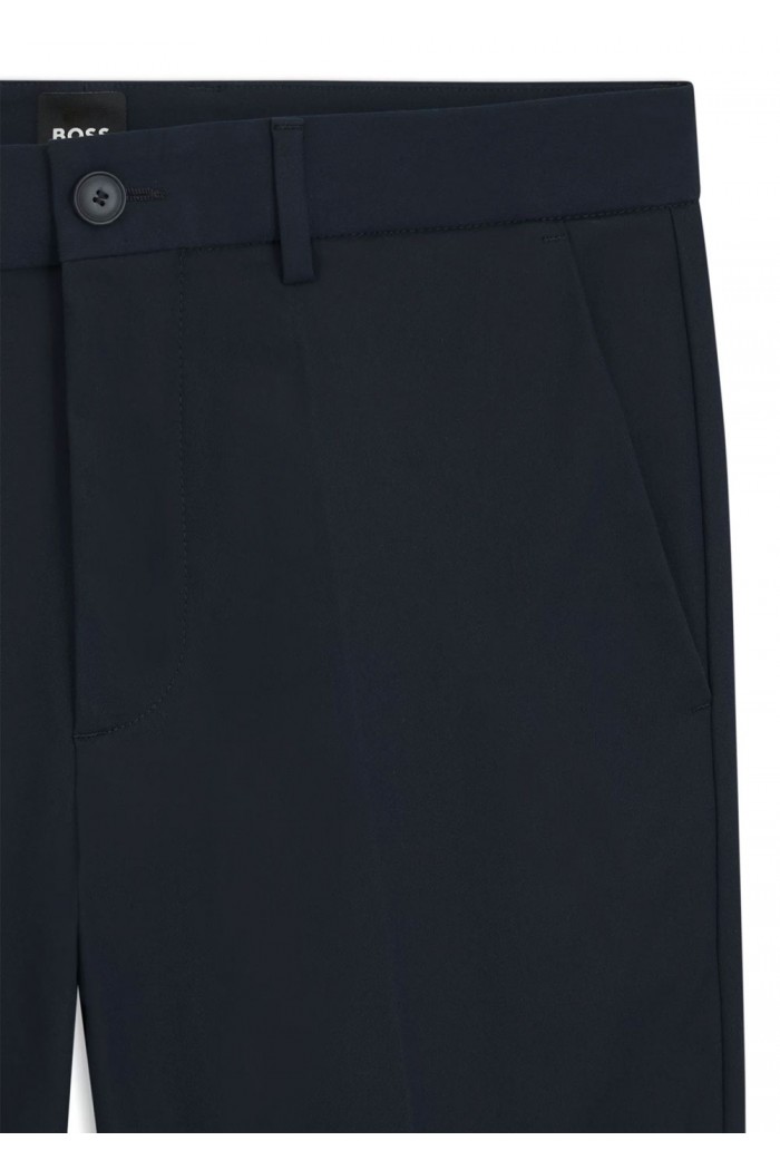 Slim-fit pants in a stretch-cotton