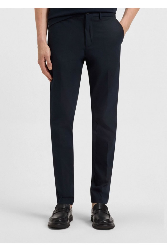 Slim-fit pants in a stretch-cotton
