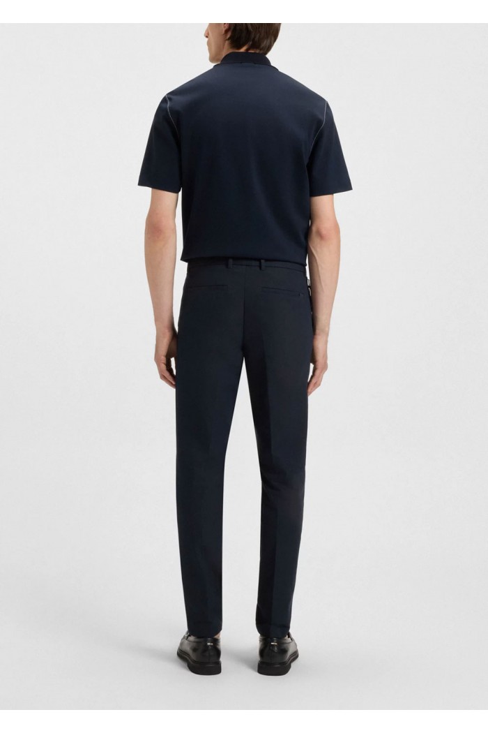 Slim-fit pants in a stretch-cotton