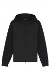 Regular-fit hooded jacket with weather protection