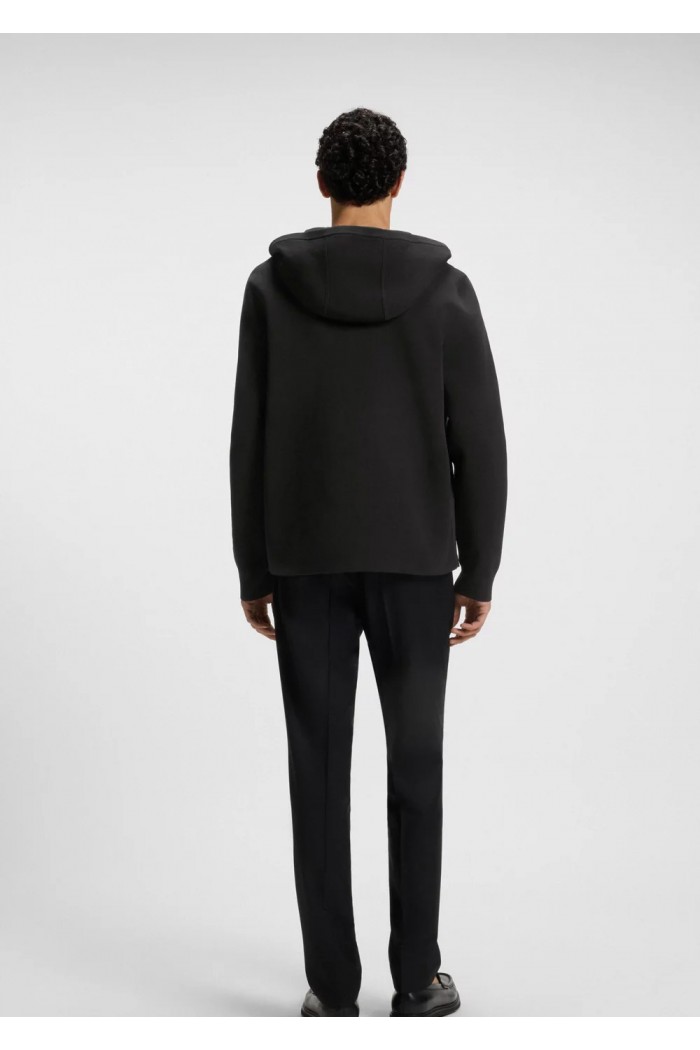 Regular-fit hooded jacket with weather protection