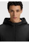 Regular-fit hooded jacket with weather protection