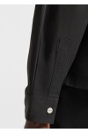 Oversize-fit shirt in water-repellent canvas