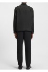 Oversize-fit shirt in water-repellent canvas
