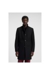 Regular-fit coat in a wool blend