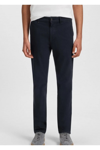 Slim-fit pants in stretch cotton