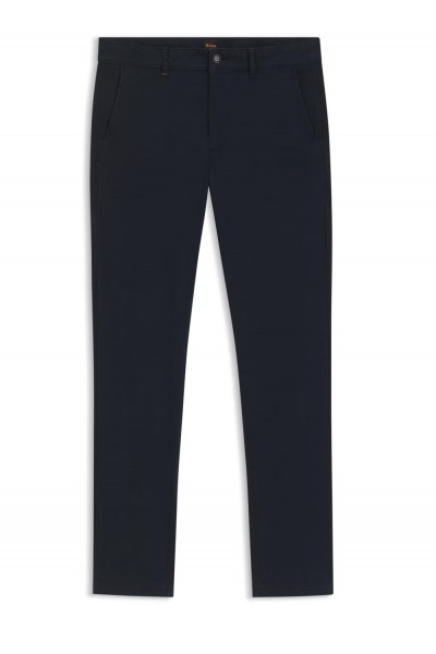 Slim-fit pants in stretch cotton