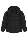 Water-repellent jacket with monogram jacquard Water-repellent jacket with monogram jacquard