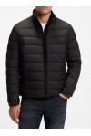 Water-repellent jacket with logo detail
