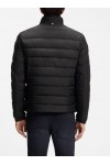 Water-repellent jacket with logo detail