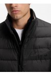 Water-repellent jacket with logo detail
