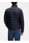 Water-repellent jacket with logo detail