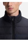 Water-repellent jacket with logo detail