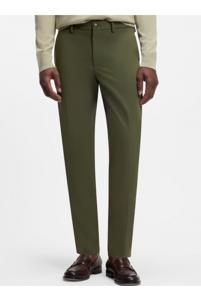 Slim-fit pants in a stretch-cotton