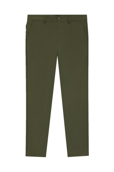 Slim-fit pants in a stretch-cotton