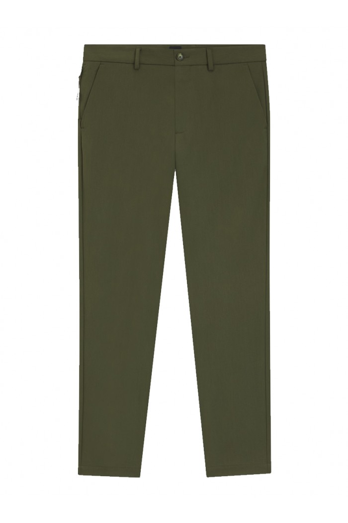 Slim-fit pants in a stretch-cotton