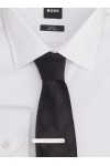 Tie clip with engraved logo