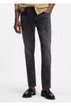 Extra-slim-fit jeans in grey stretch denim