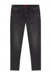 Extra-slim-fit jeans in grey stretch denim