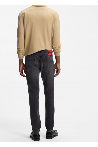 Extra-slim-fit jeans in grey stretch denim