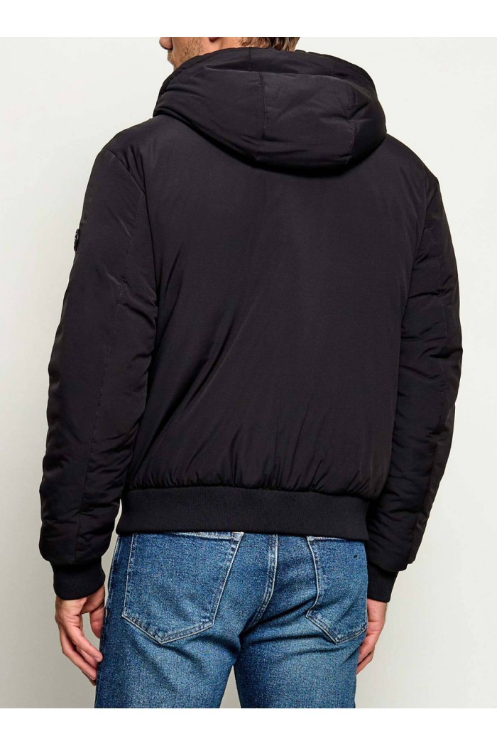Water-repellent padded jacket with Double B monogram