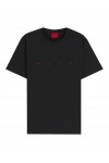 Cotton-jersey T-shirt with logo detail