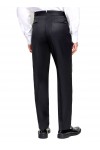 Tapered-fit trousers in virgin-wool serge