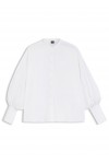 Regular-fit cotton-poplin shirt with kimono sleeves Regular-fit cotton-poplin shirt with kimono sleeves