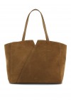 Revers suede tote bag Revers suede tote bag