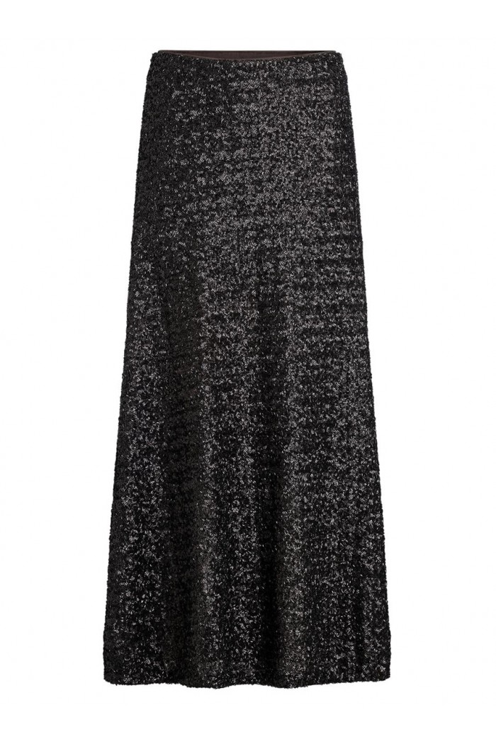 Jersey Skirt Medium Brown