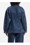 Slim-fit hourglass denim jacket in Japanese cotton Slim-fit hourglass denim jacket in Japanese cotton