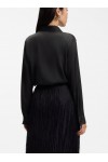Stretch-silk blouse