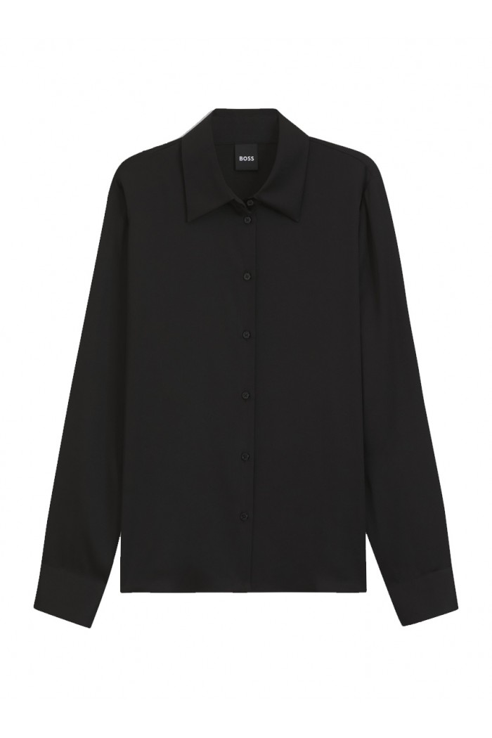 Stretch-silk blouse
