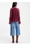 Regular-fit blouse in light Creponne fabric Regular-fit blouse in light Creponne fabric