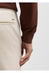 Slim-fit trousers in a stretch cotton blend