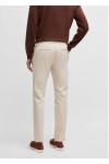 Slim-fit trousers in a stretch cotton blend