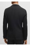 Slim-fit jacket in washable stretch fabric