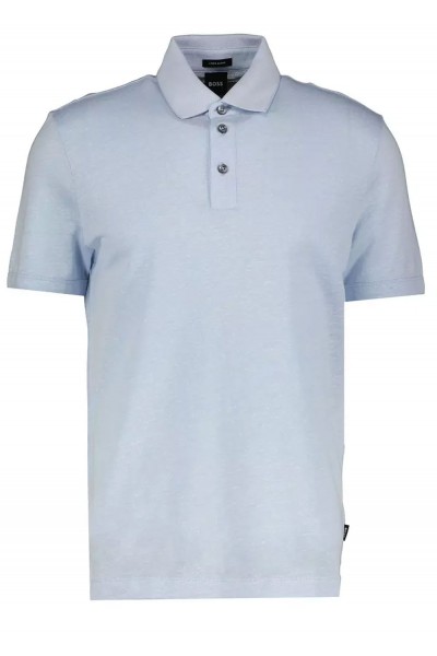 LINEN COTTON POLO
