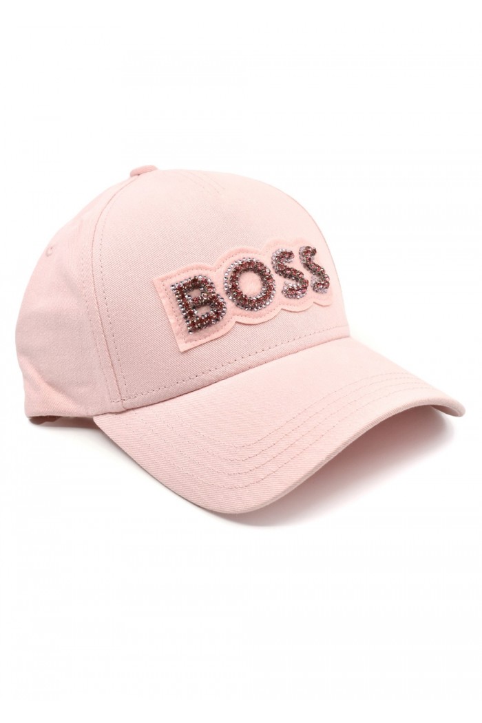 Hat With Sparkle Stones Pink