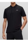 cotton piqué polo shirt