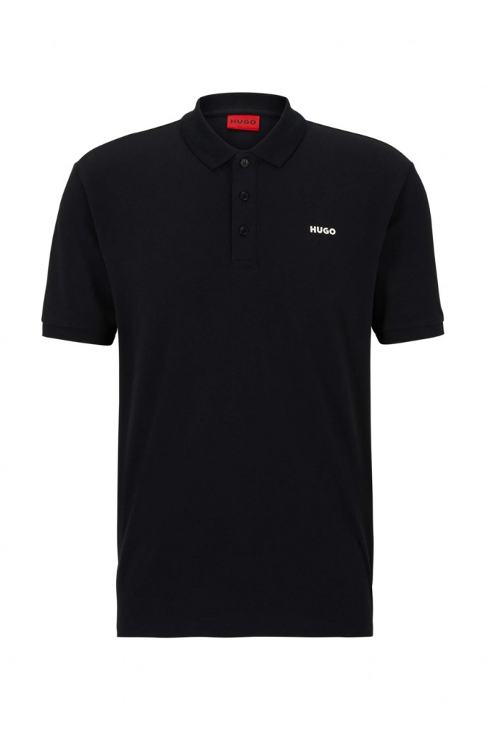 cotton piqué polo shirt
