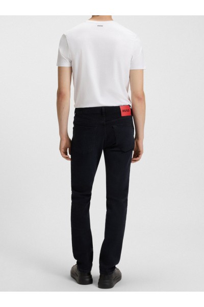 Extra-slim-fit jeans in blue-black stretch denim