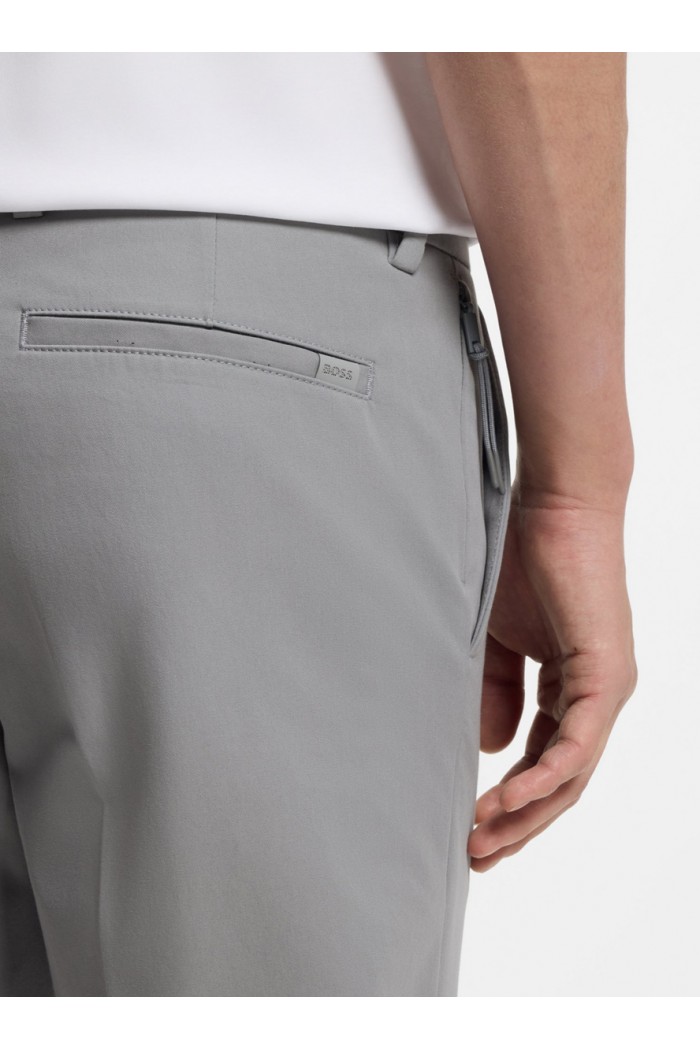 Slim-fit pants in a stretch-cotton