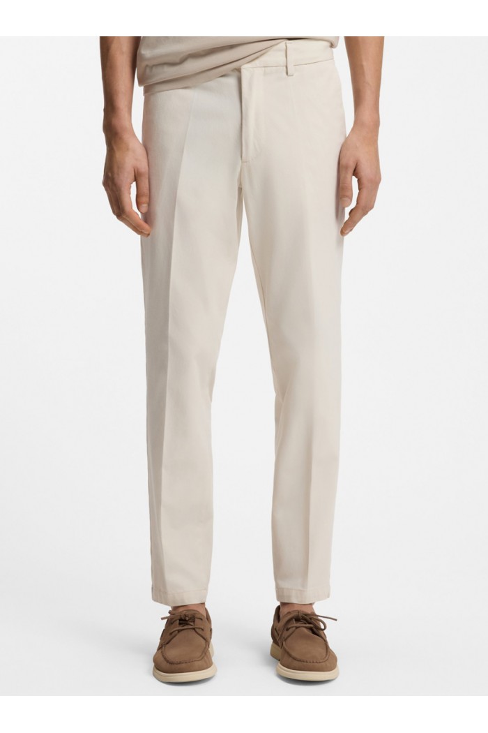 Slim-fit pants in a stretch-cotton