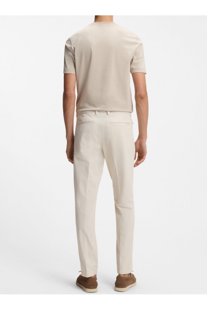 Slim-fit pants in a stretch-cotton