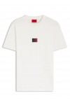  T-shirt with gradient logo label